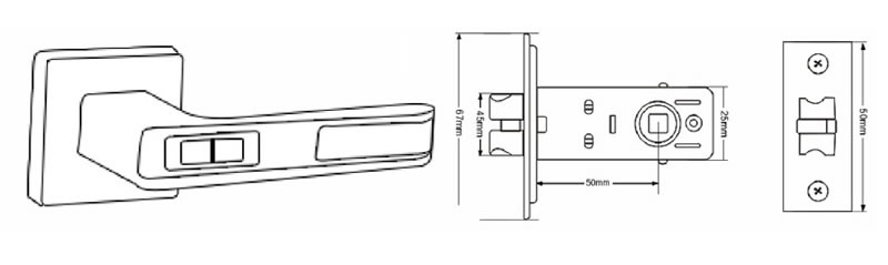 玉蛟龍智能指紋鎖 智能鎖獨創(chuàng)的專利指紋采集窗、人性化的智能技術(shù)