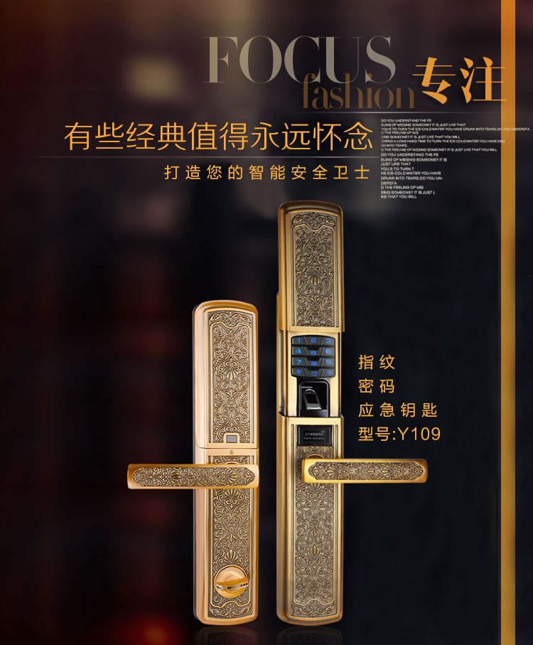 玉蛟龍智能門鎖 智能鎖防窺視輸入、半導體/光學指紋傳感器