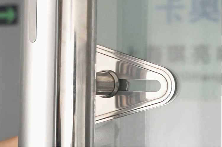 豪力士玻璃門鎖 D2120F手機(jī)感應(yīng)密碼指紋鎖 免孔無拆卸玻璃門智能電子鎖