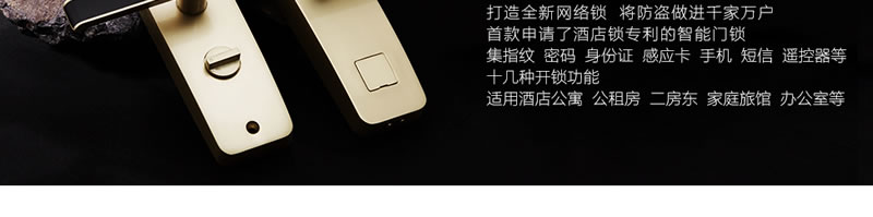 豪力士指紋鎖智能鎖  D3633F木門鐵門密碼鎖防盜門鎖 手機(jī)AAP感應(yīng)電子鎖