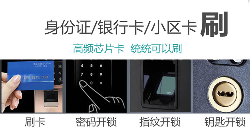 豪力士指紋鎖 D3310F家用防盜門智能鎖大門鎖電子鎖手機APP感應鎖密碼鎖