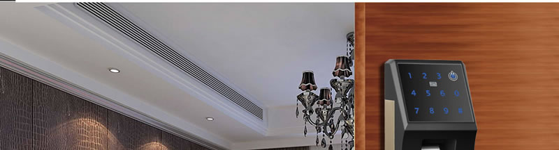 豪力士指紋鎖 D3310F家用防盜門智能鎖大門鎖電子鎖手機APP感應鎖密碼鎖