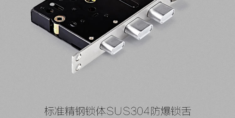 豪力士智能鎖指紋鎖 D5688F家用防盜門密碼磁卡感應電子鎖