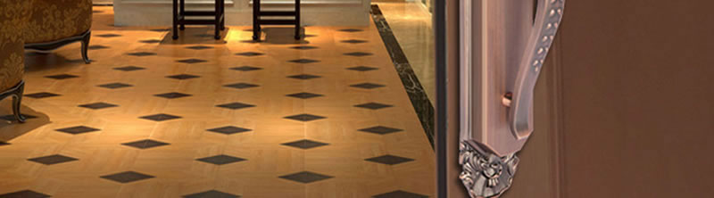 豪力士別墅指紋鎖 手機感應智能家居聯動密碼智能鎖雙開別墅門鎖