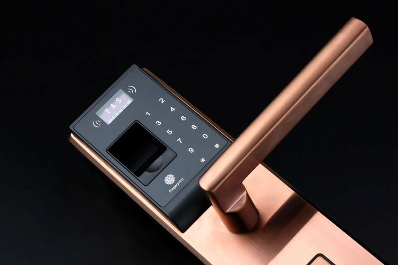 孚頓智控指紋鎖 直板指紋密碼鎖 防盜門電子刷卡鎖