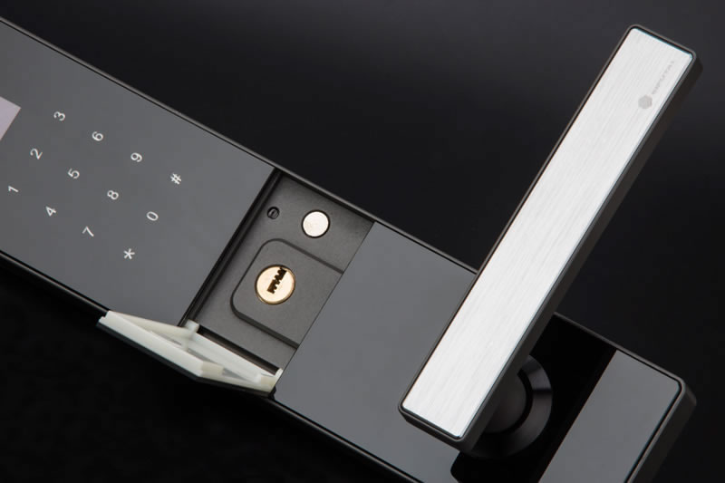 孚頓智控智能鎖 直板指紋密碼鎖 家用防盜智能門鎖