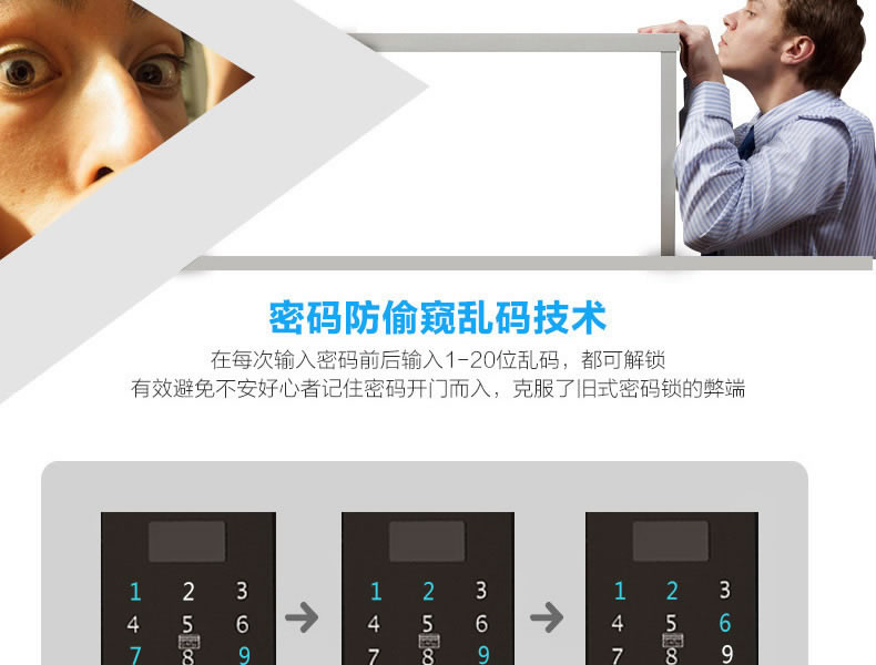 豪力士全自動指紋鎖密碼鎖防盜門家用云智能感應鎖電子鎖