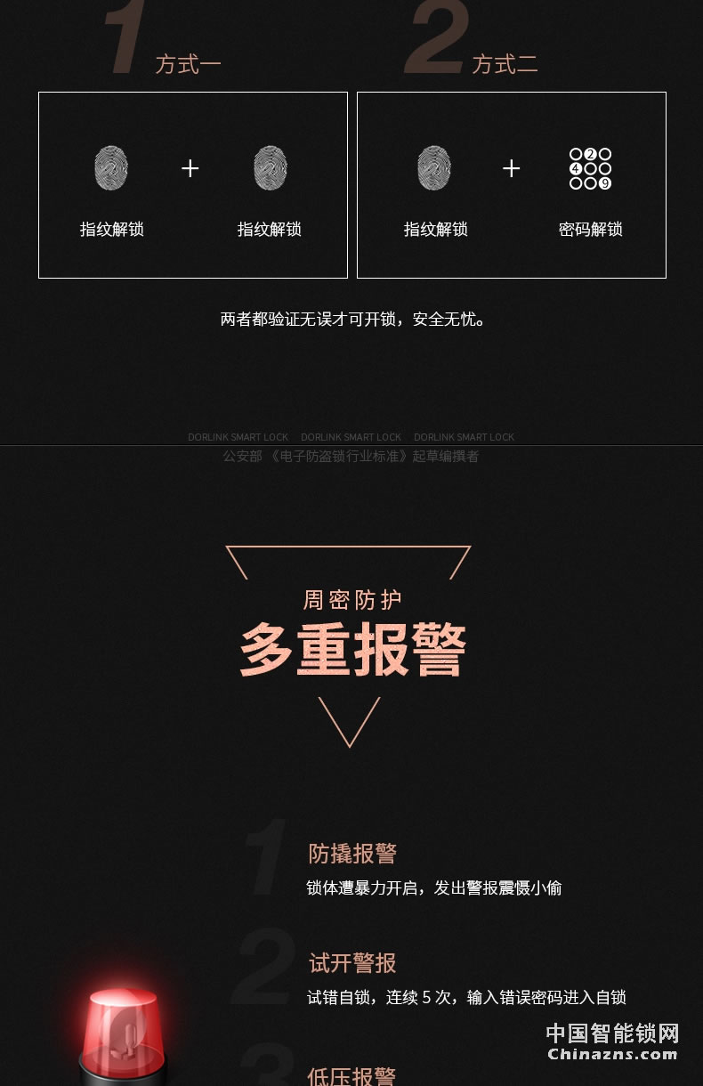 多靈全自動(dòng)指紋鎖S9 家用防盜門密碼酒店門鎖智能鎖