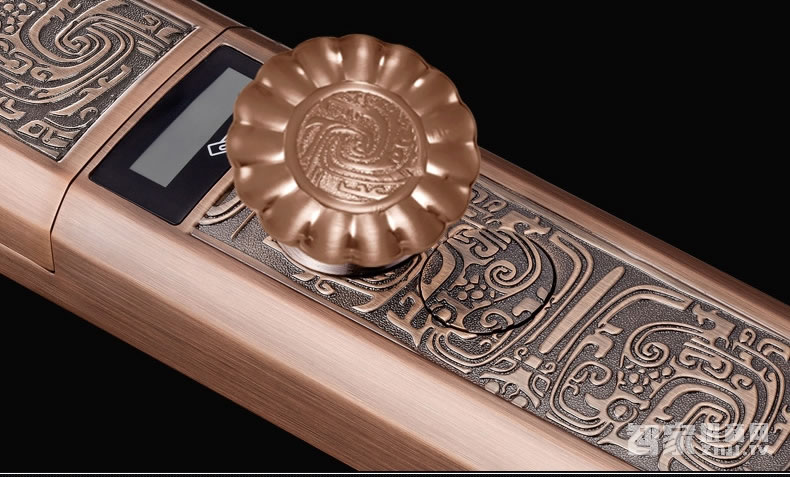 吉中吉智能鎖 滑蓋指紋密碼鎖 防盜電子密碼鎖