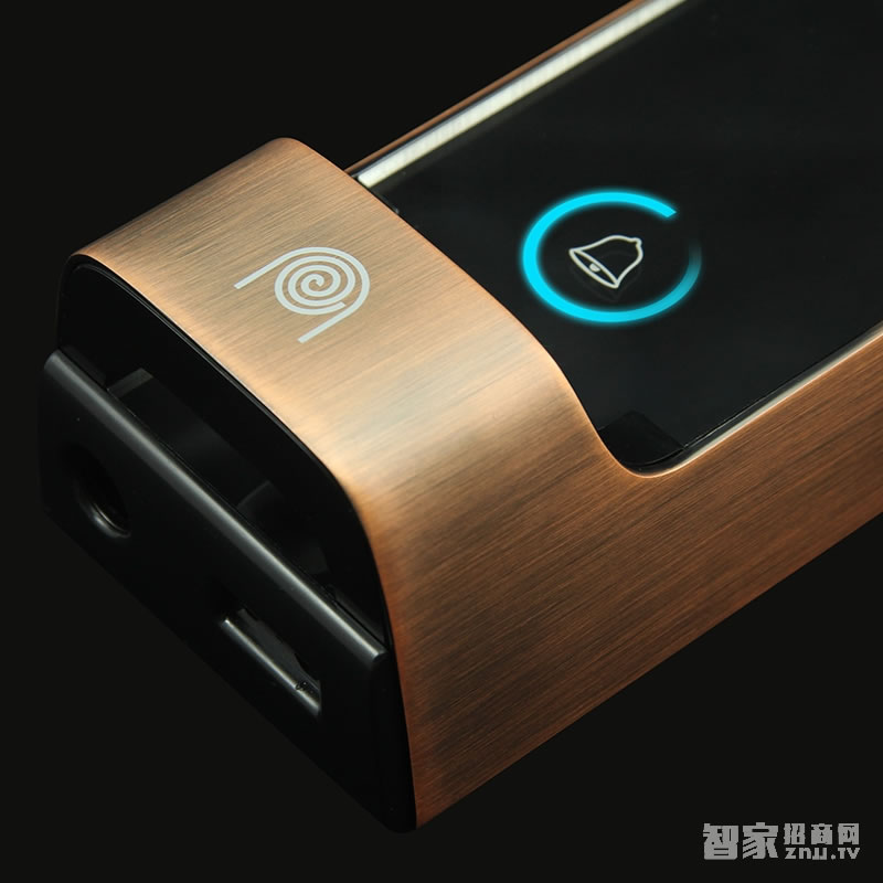 大華樂橙密碼指紋鎖 家用防盜電子鎖