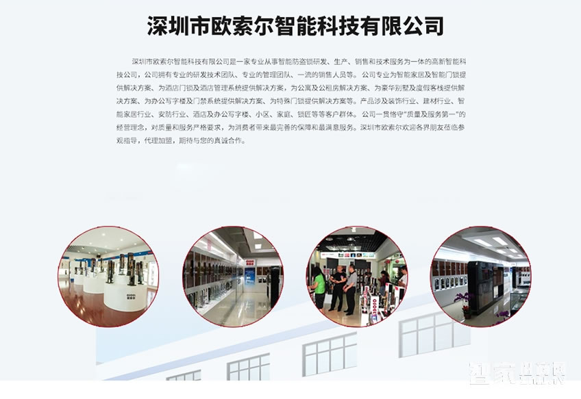 歐索爾智能鎖別墅指紋密碼鎖 家用防盜門智能鎖