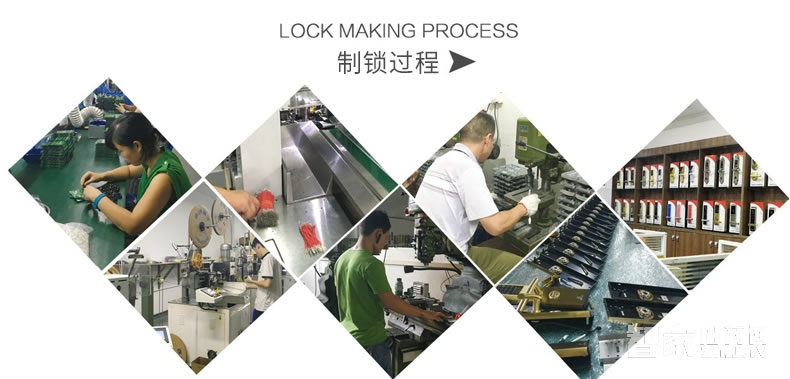 歐索爾智能鎖玻璃門指紋鎖 辦公智能電子密碼鎖