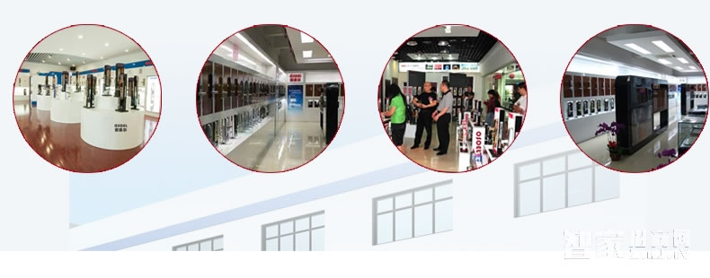 歐索爾智能鎖玻璃門指紋鎖 辦公智能電子密碼鎖