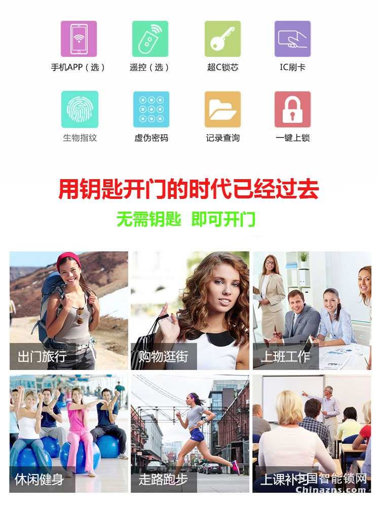 弘吉宇嘉X7全自動指紋鎖密碼鎖智能刷卡鎖防盜門鎖