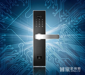 薩菲爾智能指紋鎖F03 家用電子密碼鎖