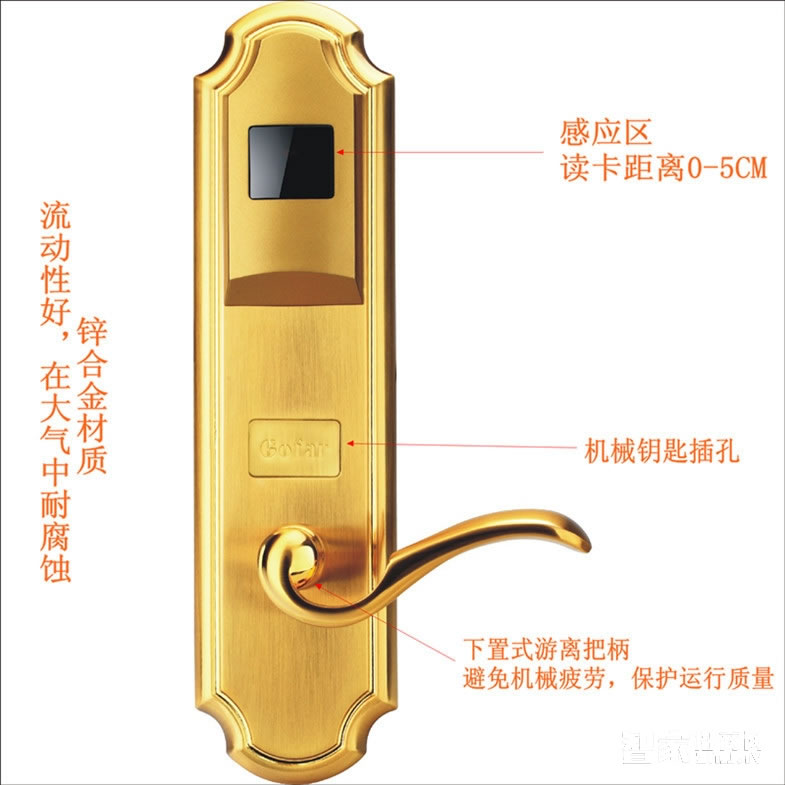 遠為智能鎖 不銹鋼智能酒店鎖 家用大門智能門鎖