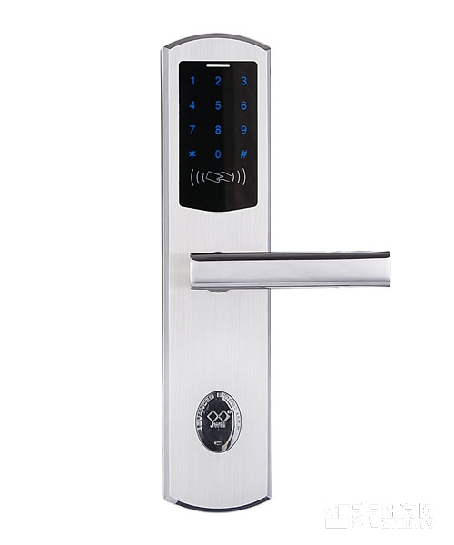 勁衛智能鎖 家庭、辦公密碼鎖鎖/不銹鋼材質/金色