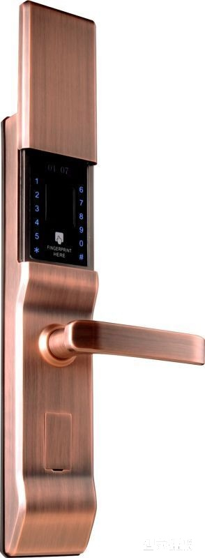 銳騰智能鎖 別墅滑蓋指紋鎖 家用大門智能密碼鎖