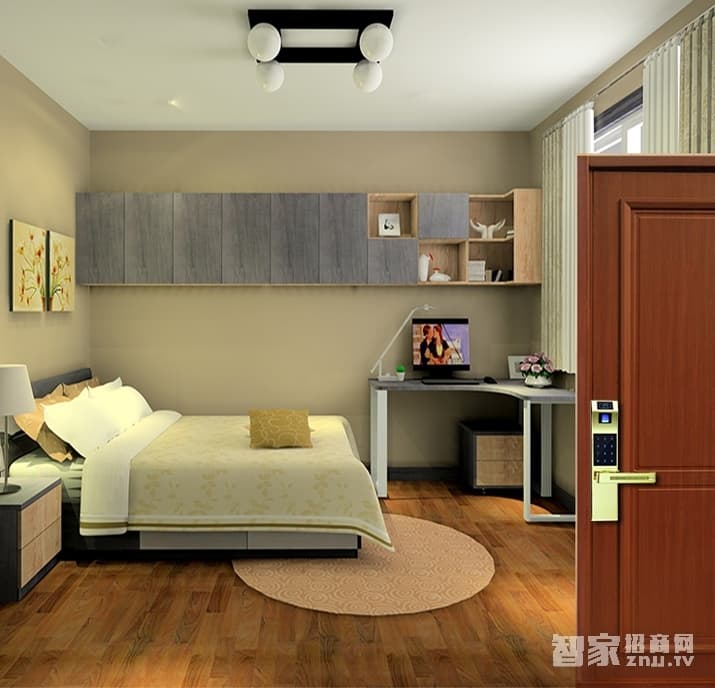 方潤斯指紋鎖 家用電子感應鎖