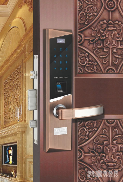 科護智能鎖 家用指紋密碼鎖 公寓家用入戶門防盜鎖