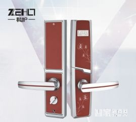 科護智能鎖 家用指紋鎖 滑蓋電子密碼鎖