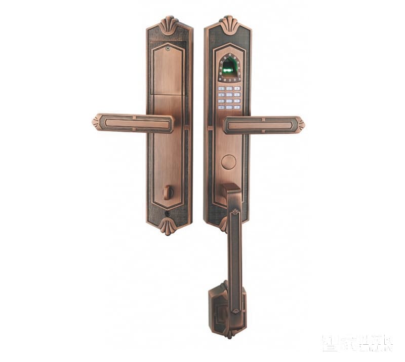 科護別墅智能鎖 大門防盜指紋密碼鎖