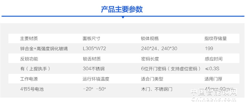 邦派防盜門鎖 家用指紋鎖密碼鎖 大門鎖電子鎖