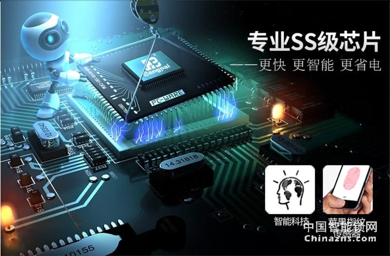 邦派智能指紋鎖 電子鎖密碼鎖刷卡鎖 防盜門鎖