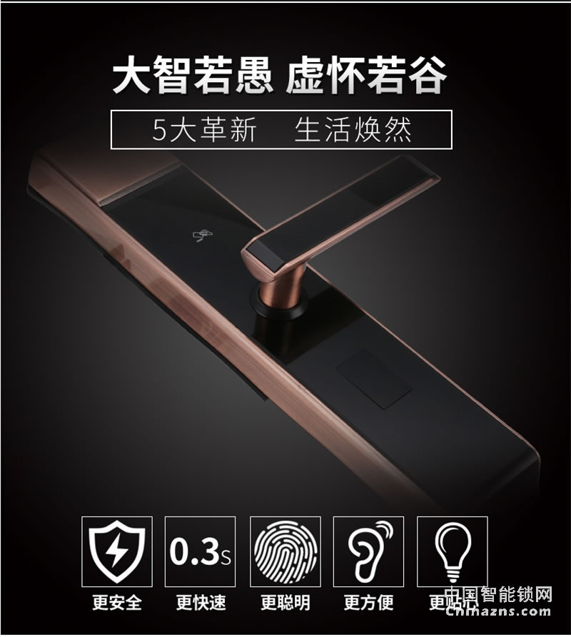 邦派智能指紋鎖 電子鎖密碼鎖刷卡鎖 防盜門鎖