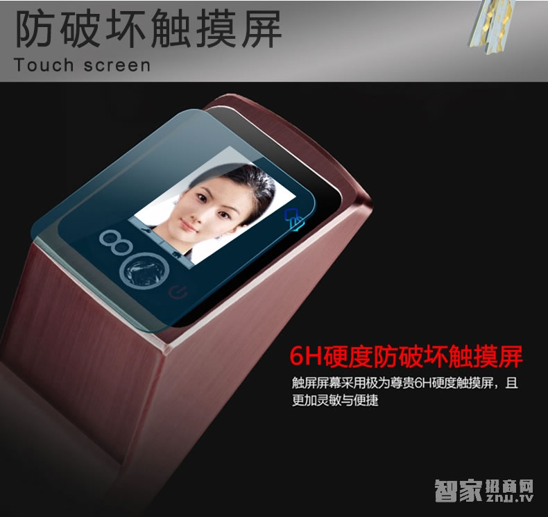 索掌門(mén)智能鎖 人臉識(shí)別鎖 家用防盜面部識(shí)別智能鎖