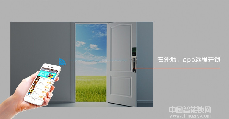 瑞狐智能鎖全自動安全智能鎖 手機APP智能指紋鎖