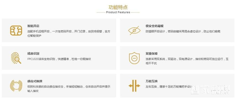 金安盾指紋密碼鎖 感應觸摸 遙控智能鎖