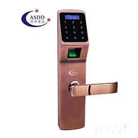 阿斯丹盾指紋密碼鎖 四合一開門方式