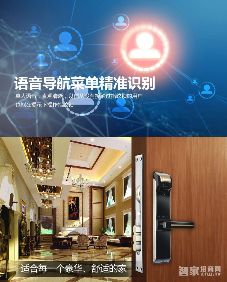 普泰升智能指紋鎖 密碼鎖刷卡鎖 防貓眼開啟