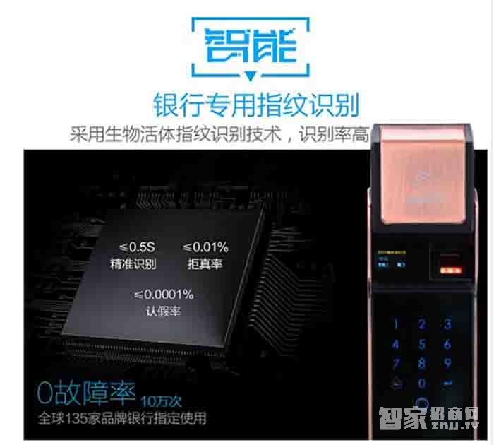 堅甲衛士全自動仿三星指紋鎖 刷卡滑蓋鎖