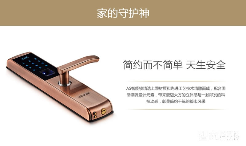 歐萊斯頓防盜智能鎖 智能指紋鎖密碼鎖刷卡鎖