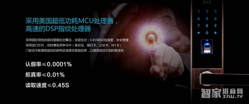 歐萊斯頓指紋鎖電子鎖智能門鎖密碼鎖家用防盜門鎖