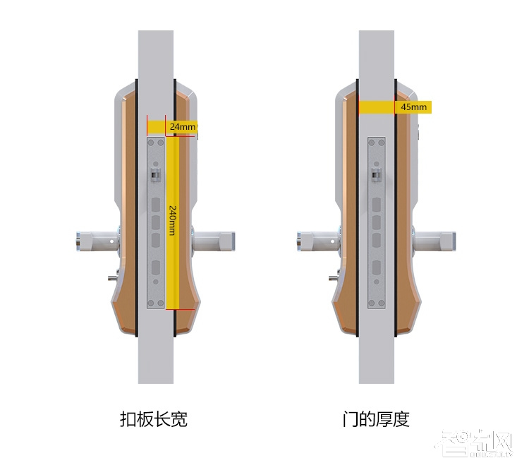 阿斯丹盾指紋密碼鎖 刷卡鎖 APP遠程開鎖