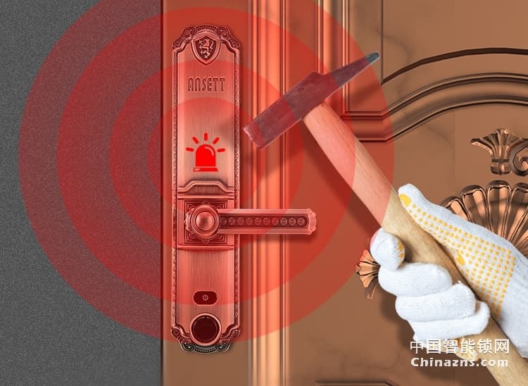 索仕頓手自一體電動(dòng)滑蓋指紋鎖 智能鎖密碼鎖電子鎖