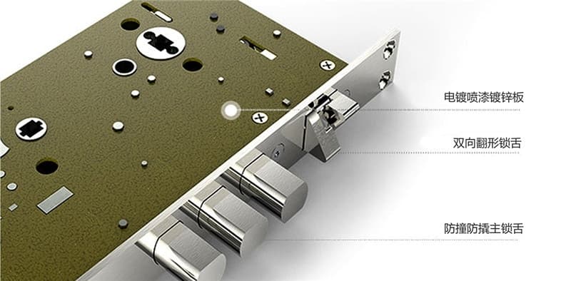 天喬不銹鋼指紋密碼鎖 別墅公寓防盜門鎖