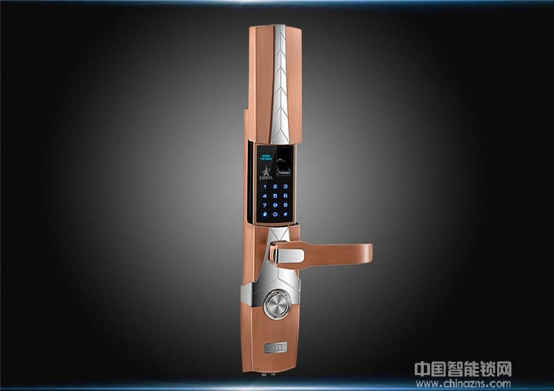 艾菲爾指紋鎖 高防盜指紋鎖 高端智能指紋密碼鎖