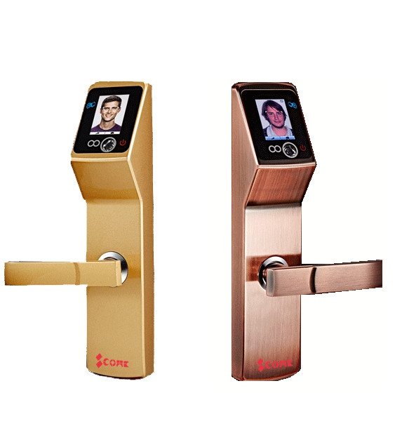 史康姆不銹鋼人臉識別鎖 手機APP智能鎖