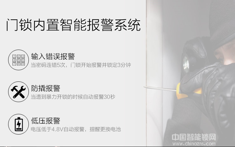 優咖萬能互換指紋鎖 不銹鋼鎖體智能鎖