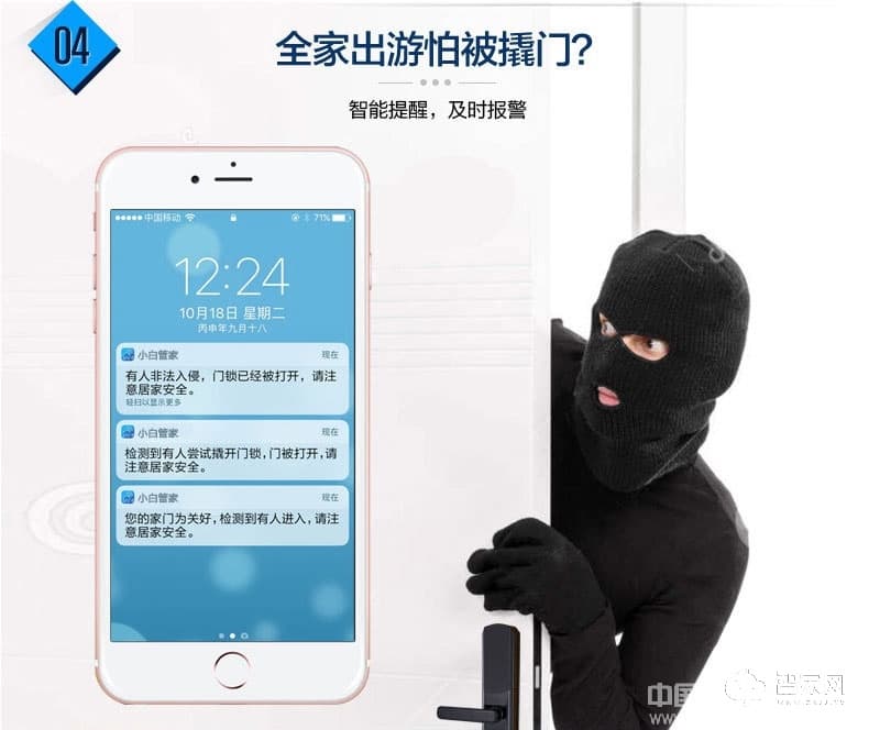 歐超半導體指紋鎖 滑蓋智能鎖 英倫華府160636