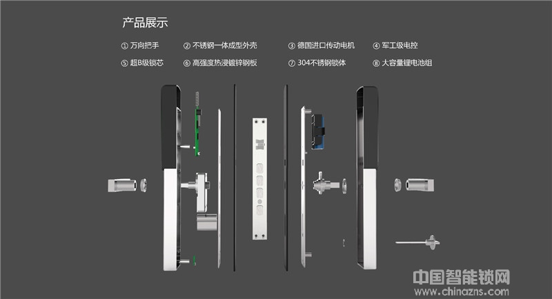 青熠智能鎖 校園辦公智能鎖 物聯網智能門鎖