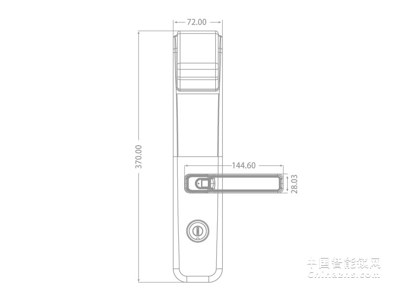 箭牌人臉識別智能鎖天眼A909 語音導(dǎo)航電子貓眼手機(jī)藍(lán)牙開啟