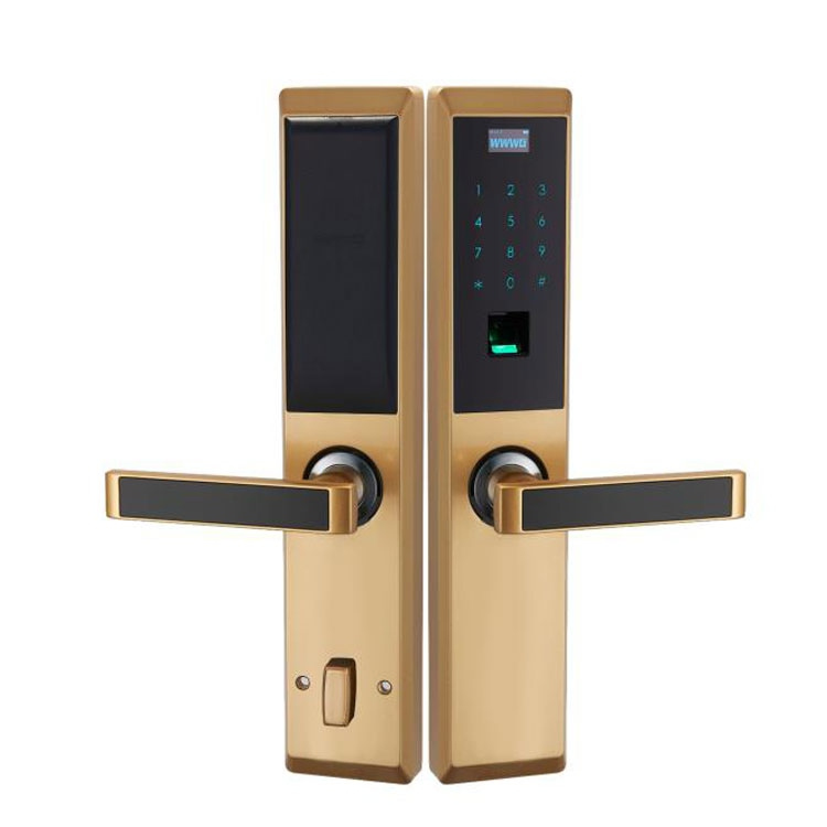 吾愛吾家進戶門指紋密碼鎖 賓館酒店智能鎖