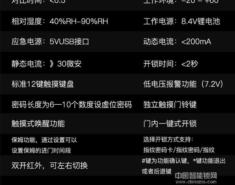 萬(wàn)事威全自動(dòng)指紋鎖 紅外識(shí)別感應(yīng)鎖