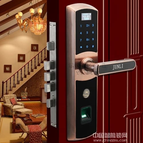 雅金智能鎖 家用電子密碼鎖 語音提示鎖