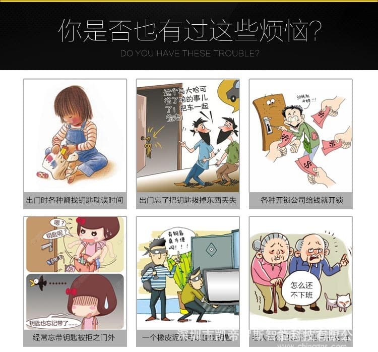 凱帝羅斯別墅指紋鎖 APP歐式指紋鎖